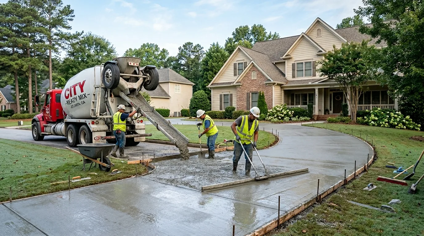 College Park Concrete Pouring: Best Time of Year in GA