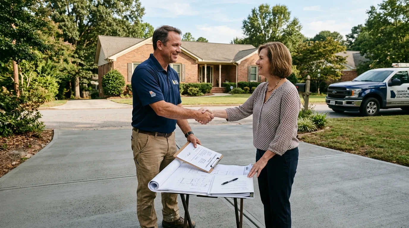 College Park Stamped Concrete Patios: Options & Costs